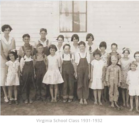 Virginia School Class 1931-1932